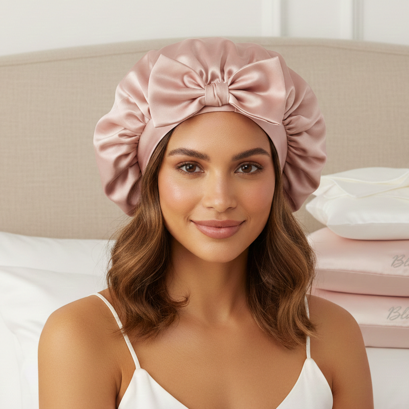 Mantelo Satin Silk Bonnet